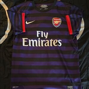 Nike Arsenal Striped Jersey